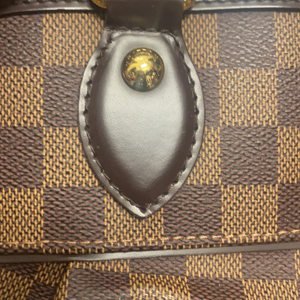 Louis Vuitton Brown Checkered Shoulder Bag TREVI GM - Picture 5 of 16